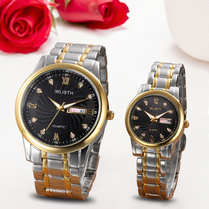 Steel Band Waterproof Watch