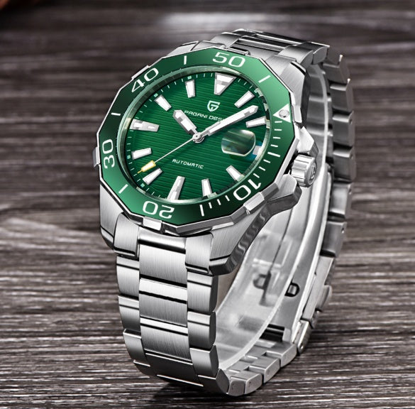 Men's Stainless Steel Mechanical Watch