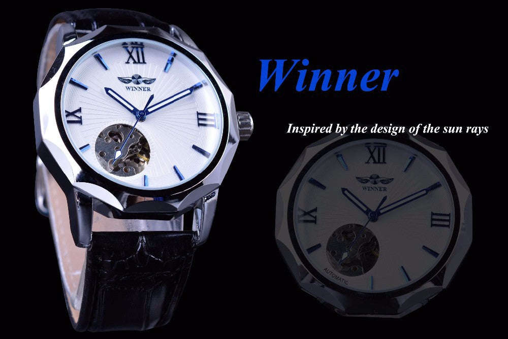 A factory selling hot money, WINNER authentic mechanical watches, men's mechanical watches