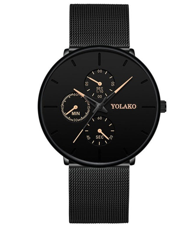 Men's Fashion Business Casual Ultra-Thin Quartz Watch