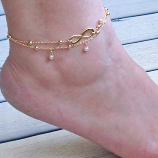 Beaded anklet