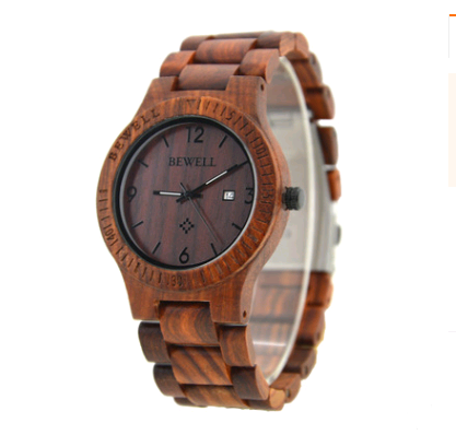 Men's simple ultra-thin wood watch creative gift quartz watch