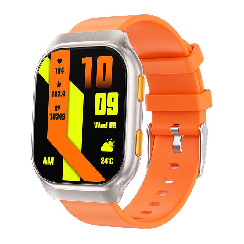 Advanced Health & Communication Smartwatch: Full Touch & Extended Battery