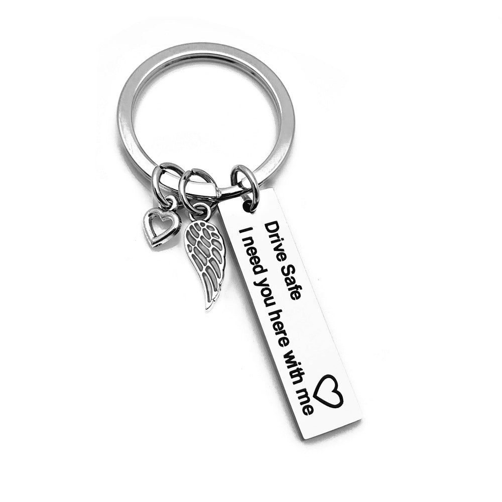 Stainless Steel Keychain Drive Safe