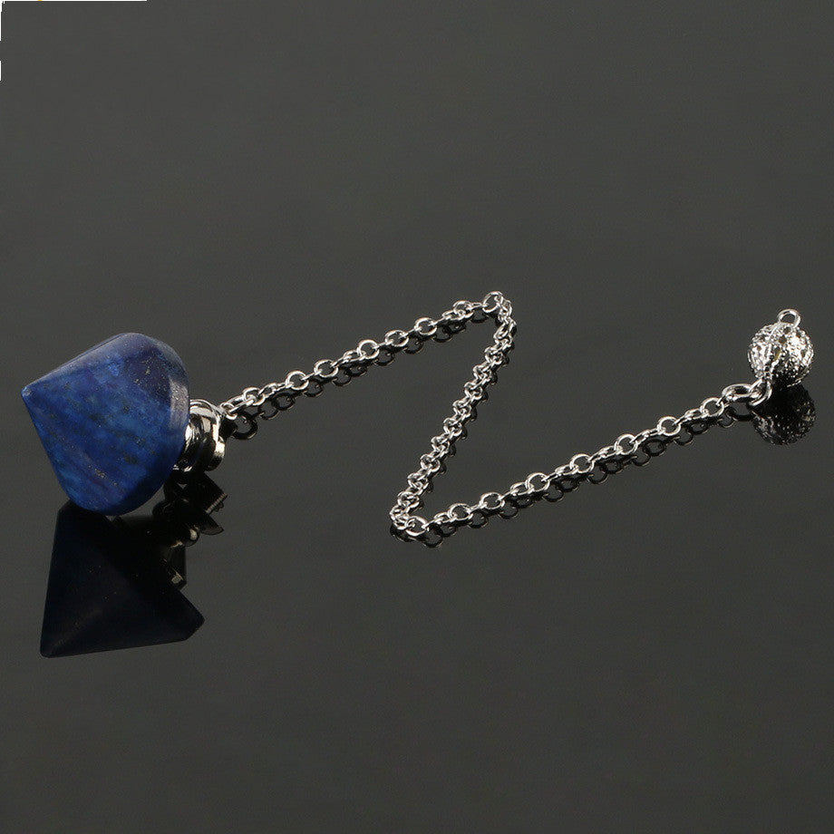 Obsidian Accessories Natural Crystal Pendulum