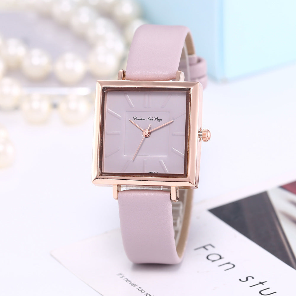 Women's Square Fashion Classic Quartz Watch