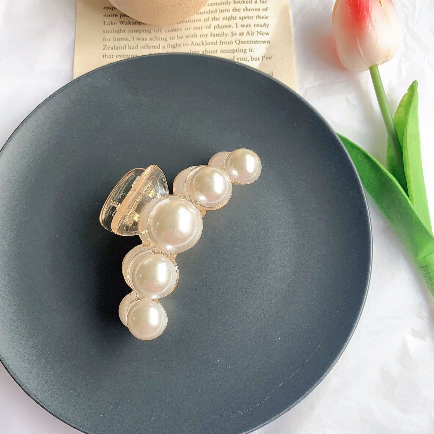 Pearl Hairpin Side Clip Size Hair Clip Hair Clip Hairpin Headwear