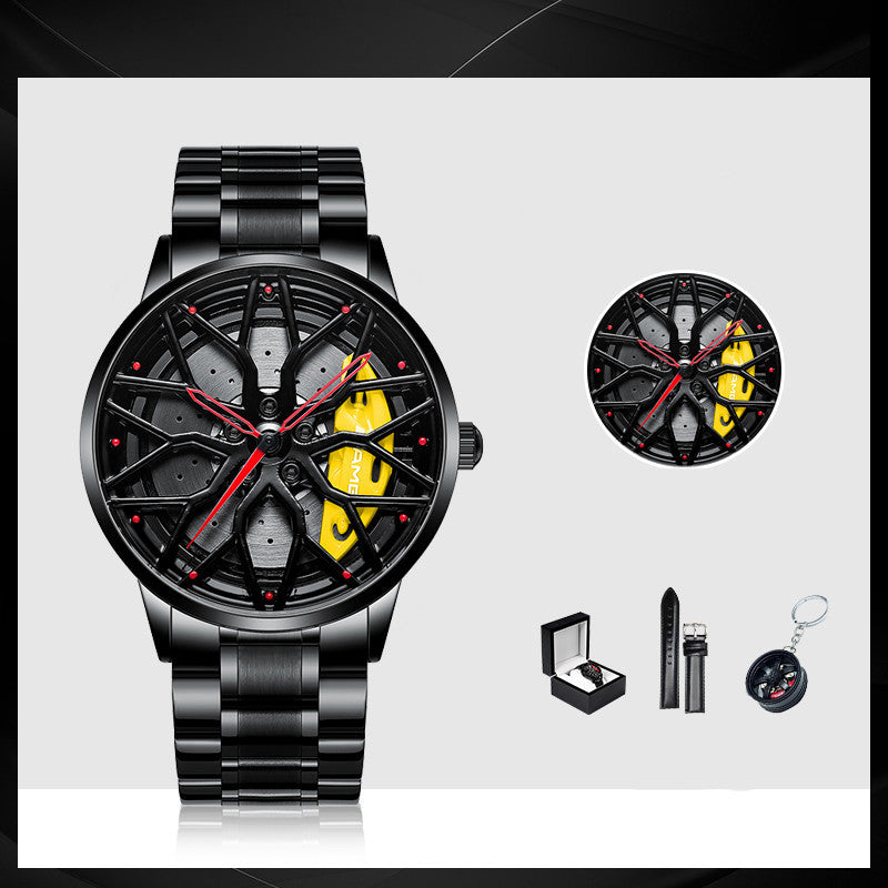 Skeleton Forged Caliper AMG488 Wheel Men's Watch