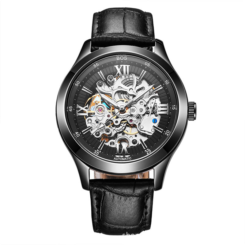 Angela is brand men's automatic mechanical watch BOS hollowed out one generation's explosion of customized watches