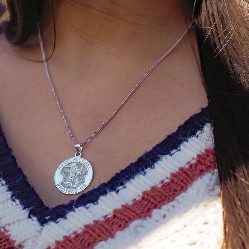 Angel Medal Necklace