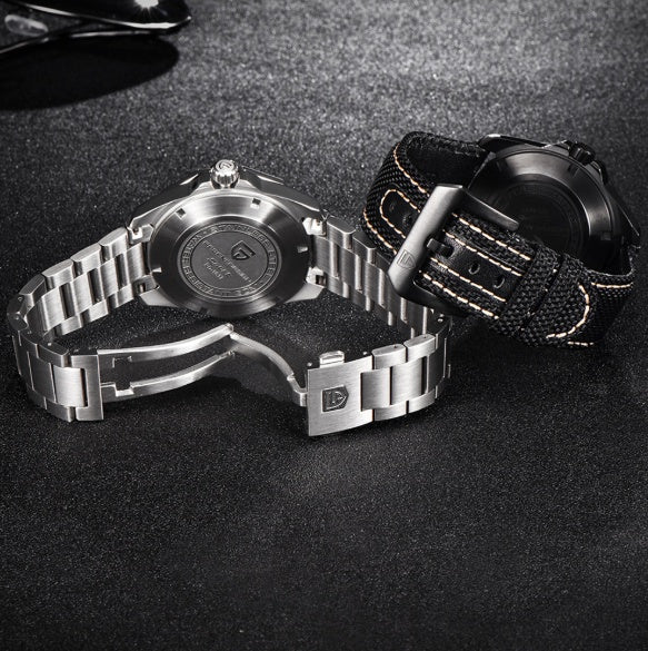 Men's Stainless Steel Mechanical Watch
