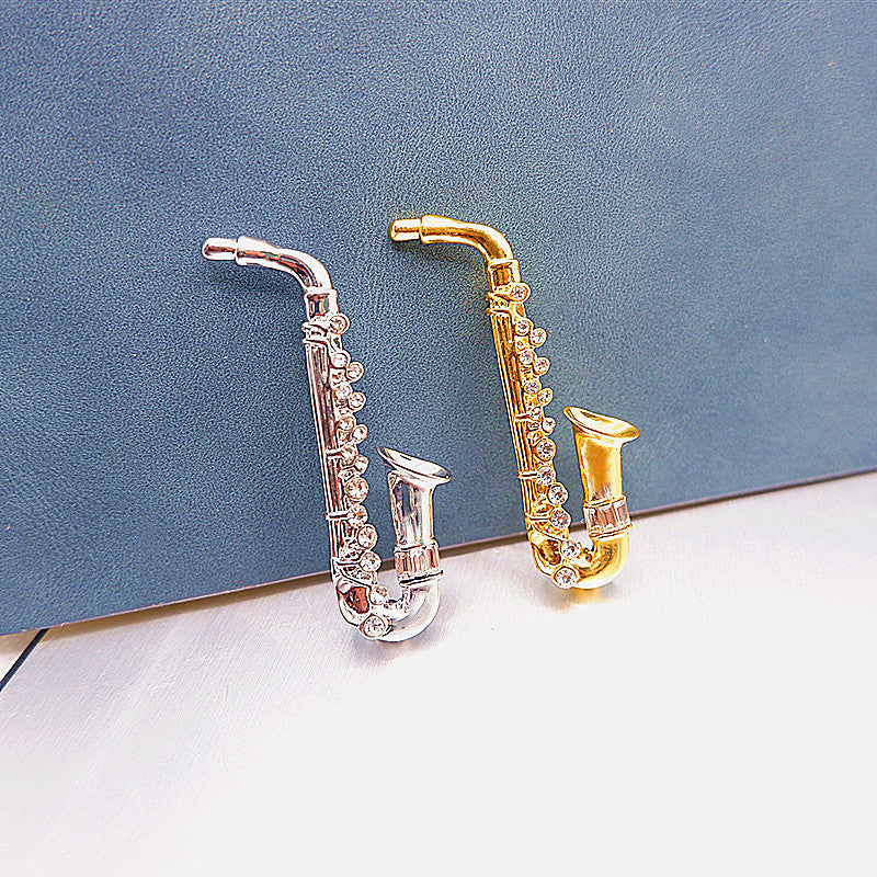 Musical Instrument Saxophone Temperament Brooch