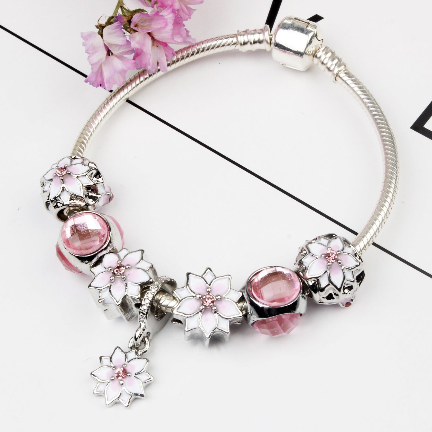 Magnolia bracelet bracelet alloy bracelet