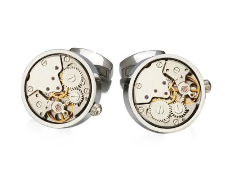 Turning French Men's Movement Cufflinks