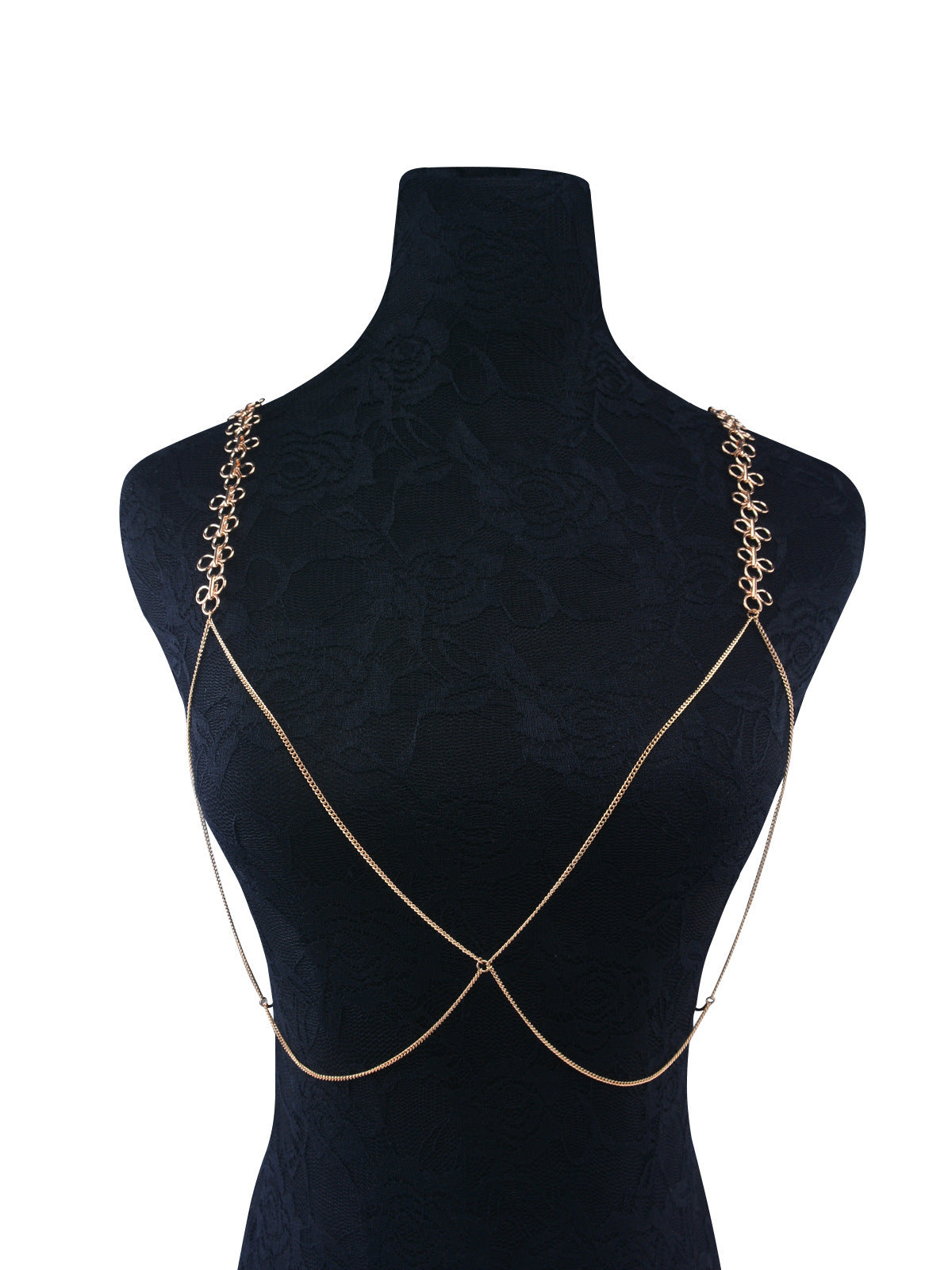 Alloy necklace body chain