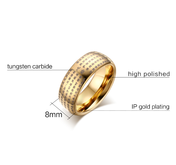 Unique Men Women Dome Rings