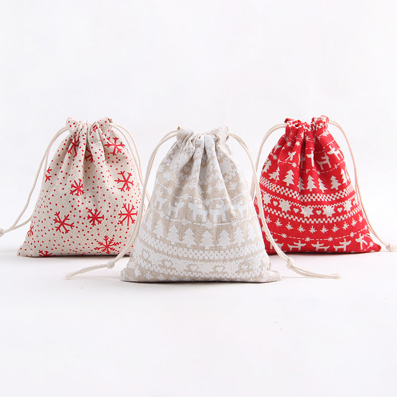 Drawstring gift jewelry storage bag