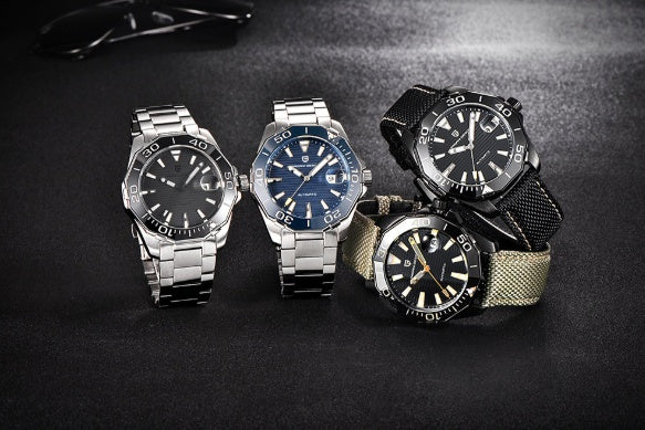 Men's Stainless Steel Mechanical Watch