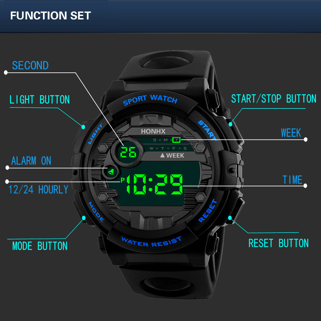 Electronic watch for boys and girls