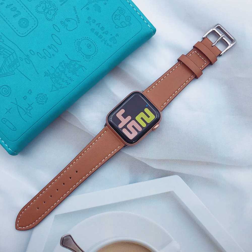 Bracelet Watch-Band  Buckle-Cuff Leather Loop