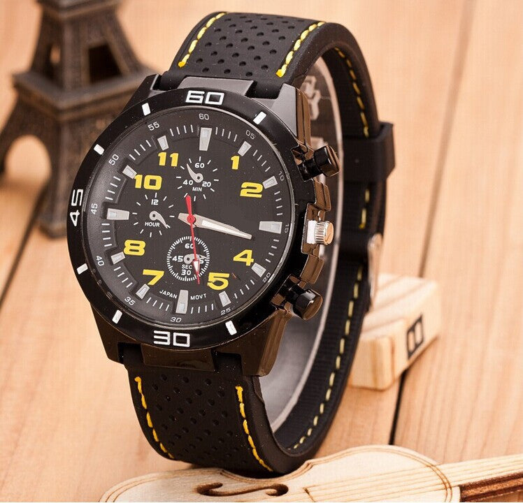 Motor Sports Watch Men's Fashion Sports Car Strap