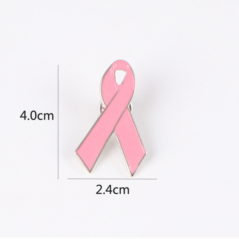 Ribbon Brooch International Standard Breast Prevention