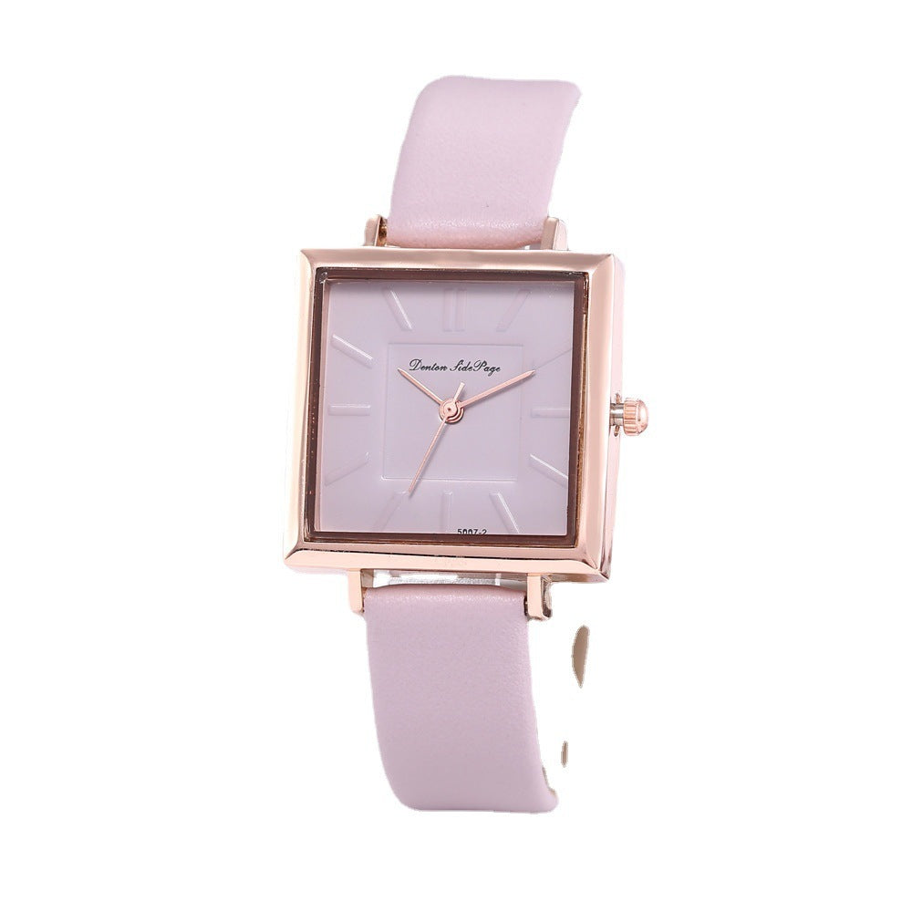 Women's Square Fashion Classic Quartz Watch