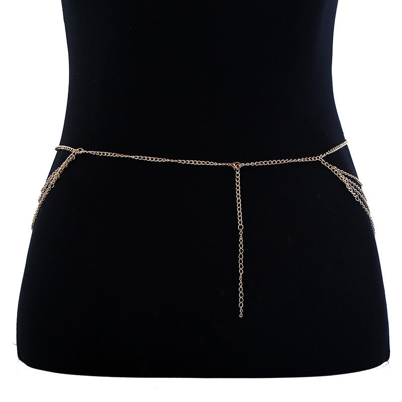 Claw Chain Tassel Body Chain