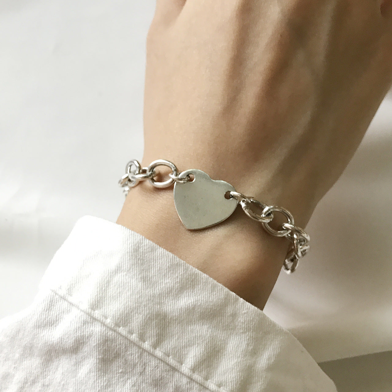 Heavy Industry Love Chain Bracelet