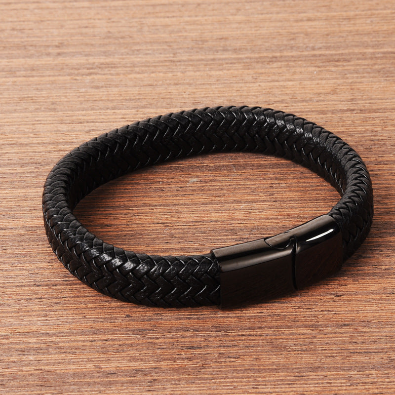 Classic Men Leather Bracelets