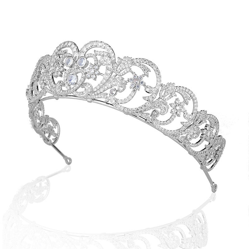 Crown Bridal Wedding Zircon Stone Jewelry Wedding Accessories