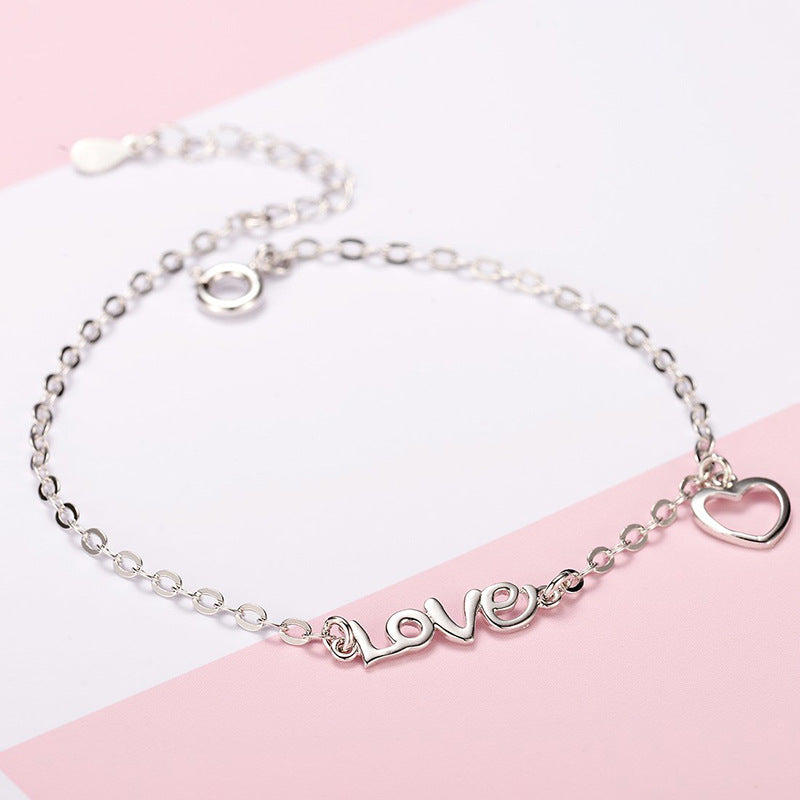 Love couple girls Valentine jewelry bracelet