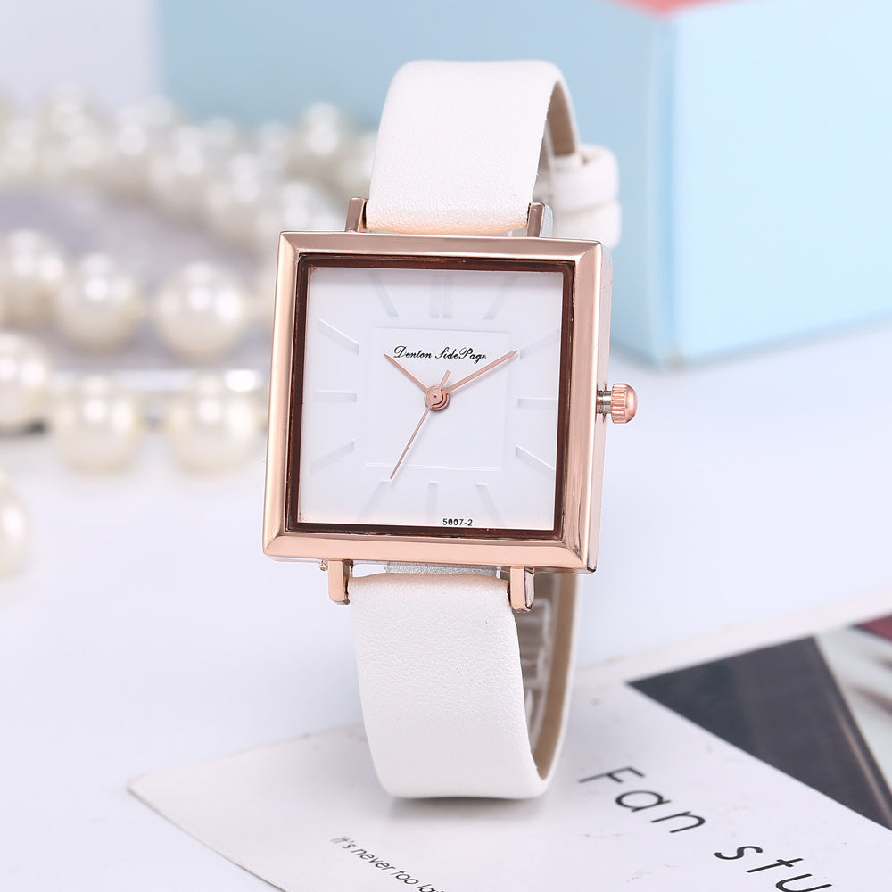 Women's Square Fashion Classic Quartz Watch