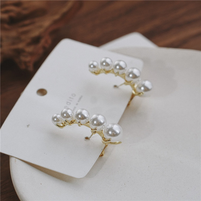 Michel Lobe Wrap Stud Earrings