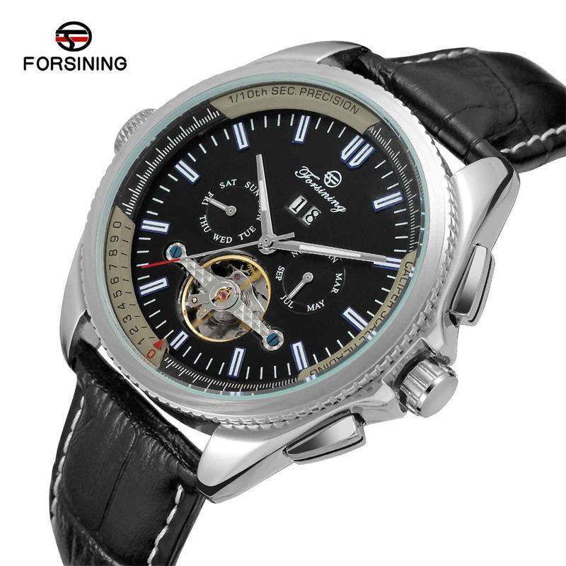 Foreign Trade Hot   High-end Mechanical Watches Men's Fashion Leisure Full Automatic Mechanical Watches Wholesale