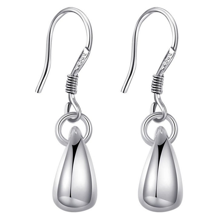 Four-piece silver water drop set