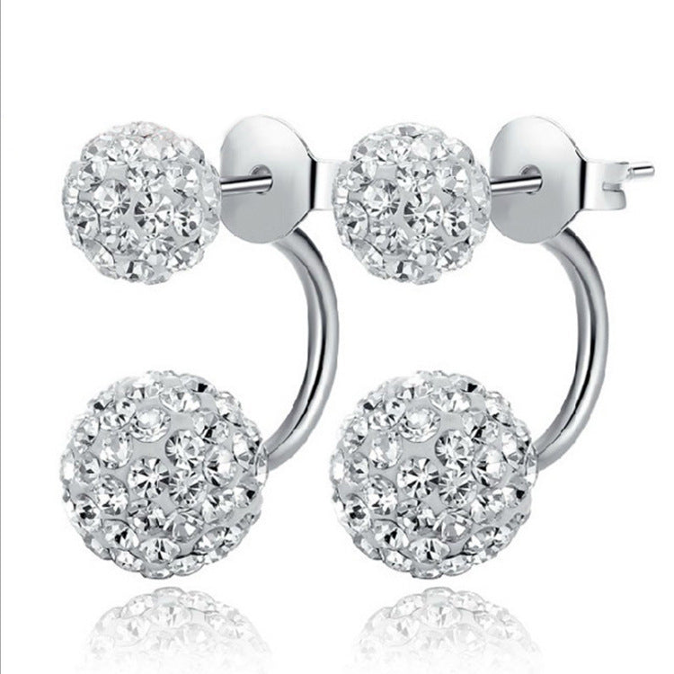 Dazzling Rhinestone Stud Earrings