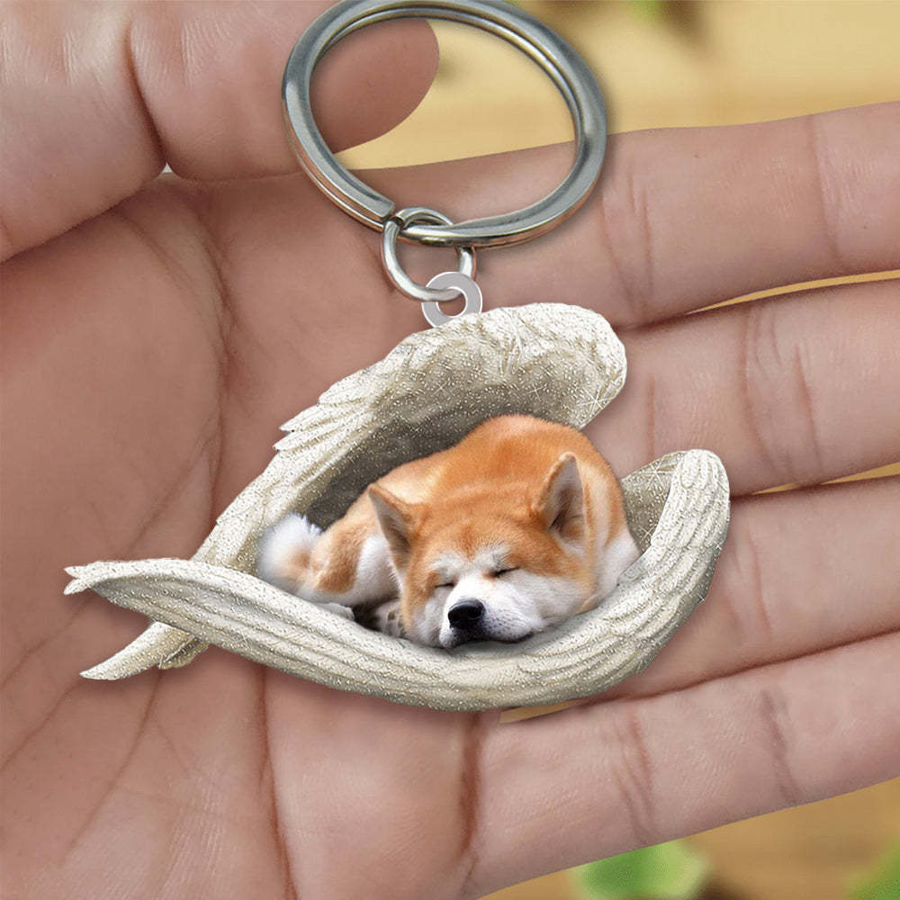 Creative Fashion Cute Dog-shaped Acrylic Keychain