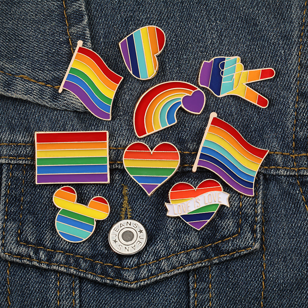 9 Style LGBT Design Pins