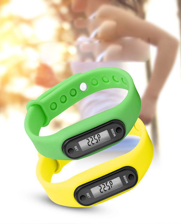 Fashion Xiaomi Pedometer Silicone Outdoor Sports Pedometer Walking Running Multifunctional Electronic Pedometer Watch