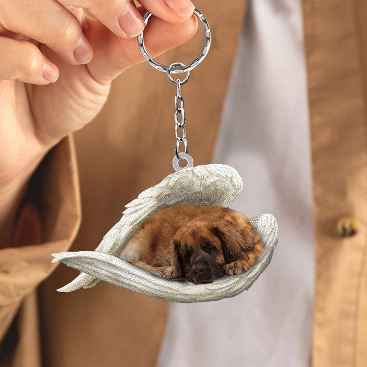 Creative Fashion Cute Dog-shaped Acrylic Keychain