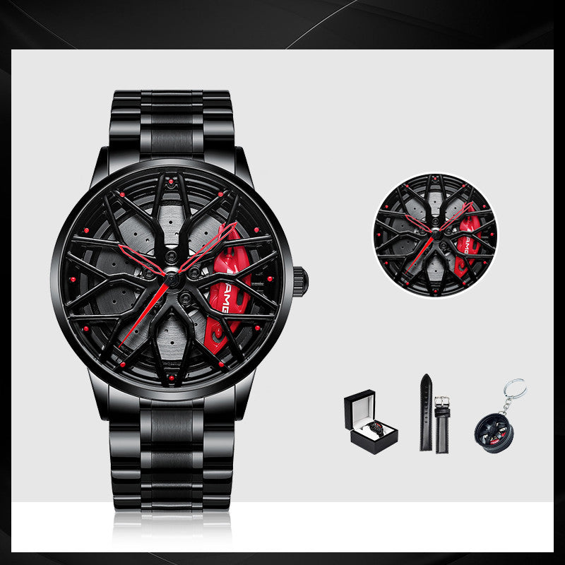 Skeleton Forged Caliper AMG488 Wheel Men's Watch