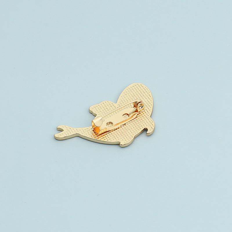 Cute Japanese Girl Shark Girl Brooch Badge