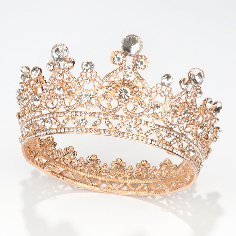 Atmospheric European And American Bride Princess Wedding Crown Baroque