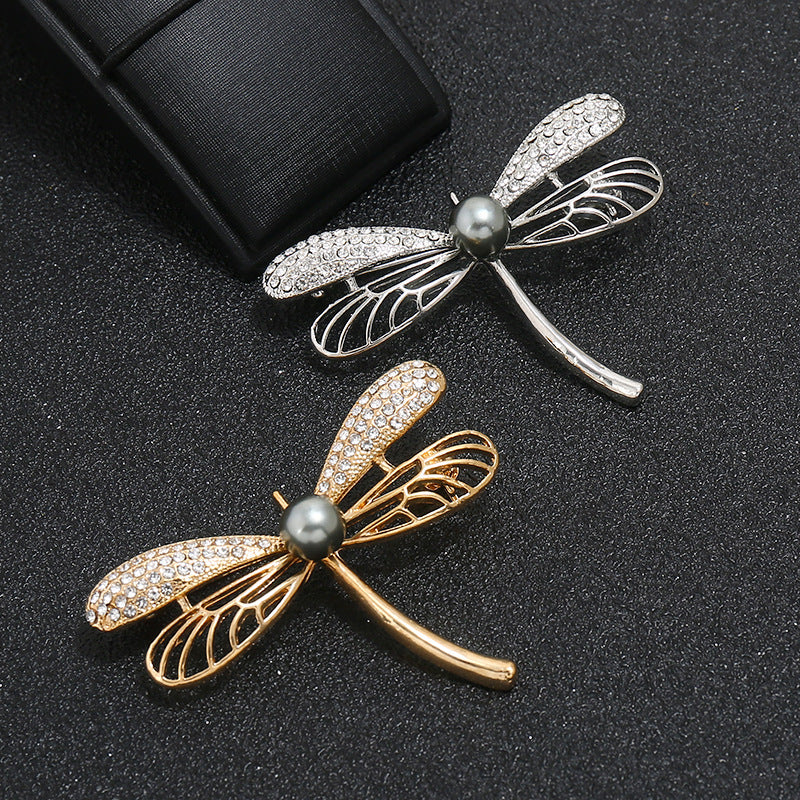 Clothing Accessories Shiny Crystal Diamond Spider Animal Brooch