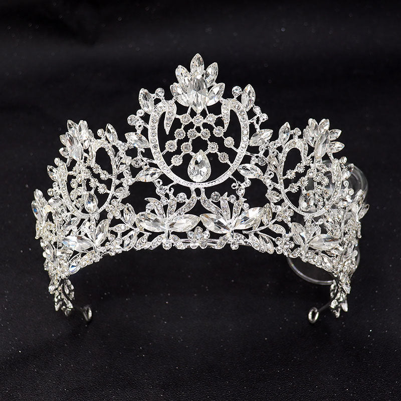 Flower Horse Eye Atmospheric Bride Crown Photography Birthday Show Tiara