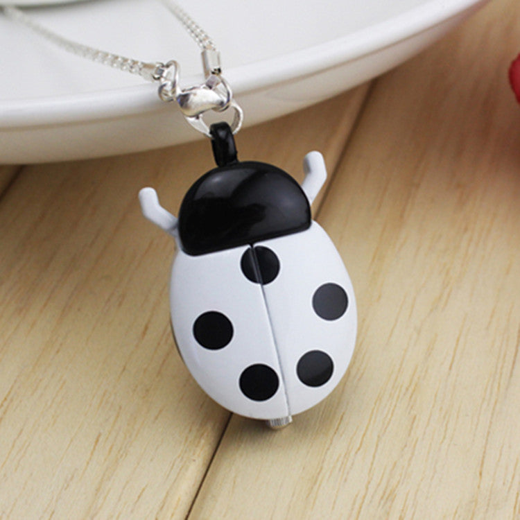 Cartoon beetle hanging chain pocket watch