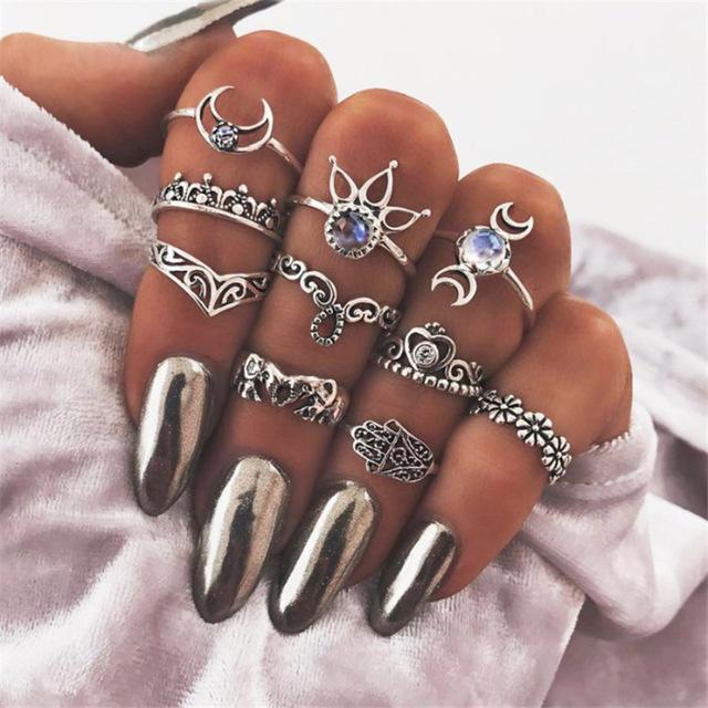 Our Favorite set of rings - Vintage Knuckle Rings!