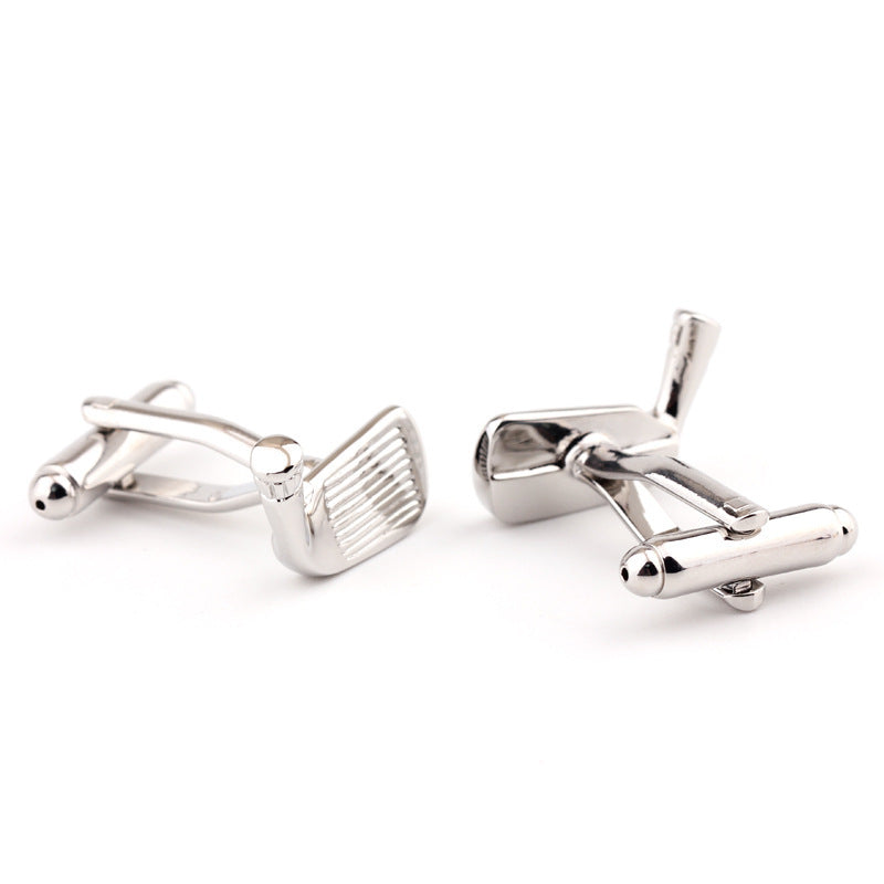 Golf Clubs Cufflinks