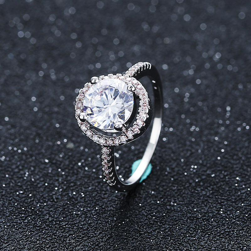 Wedding Engagement Ring Factory zircon ring